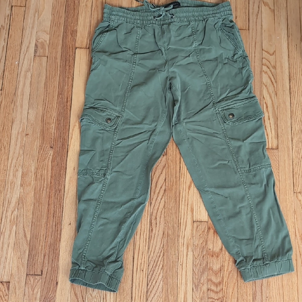 Banana Republic Small Olive Green Cargo Jogger Pants
